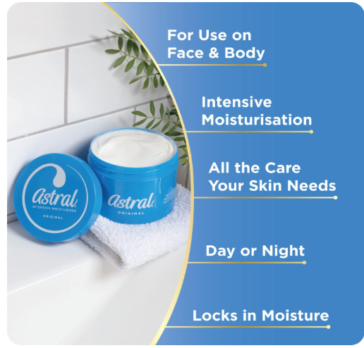 Astral Cream 200ml .