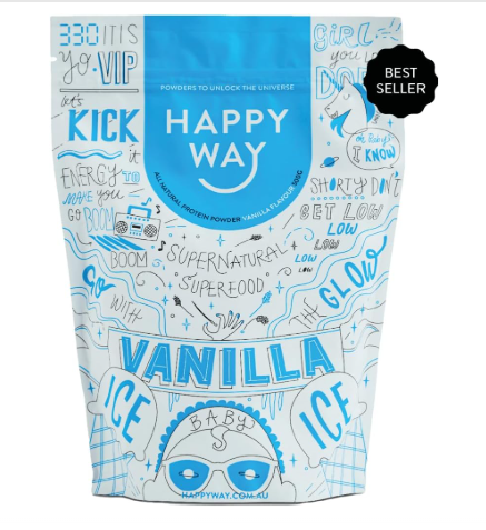 HAPPY WAY Vanilla Whey Protein 1kg