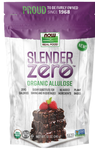 NOW Foods, Real Food, Slender Zero, Organic Allulose, 12 oz (340 g)