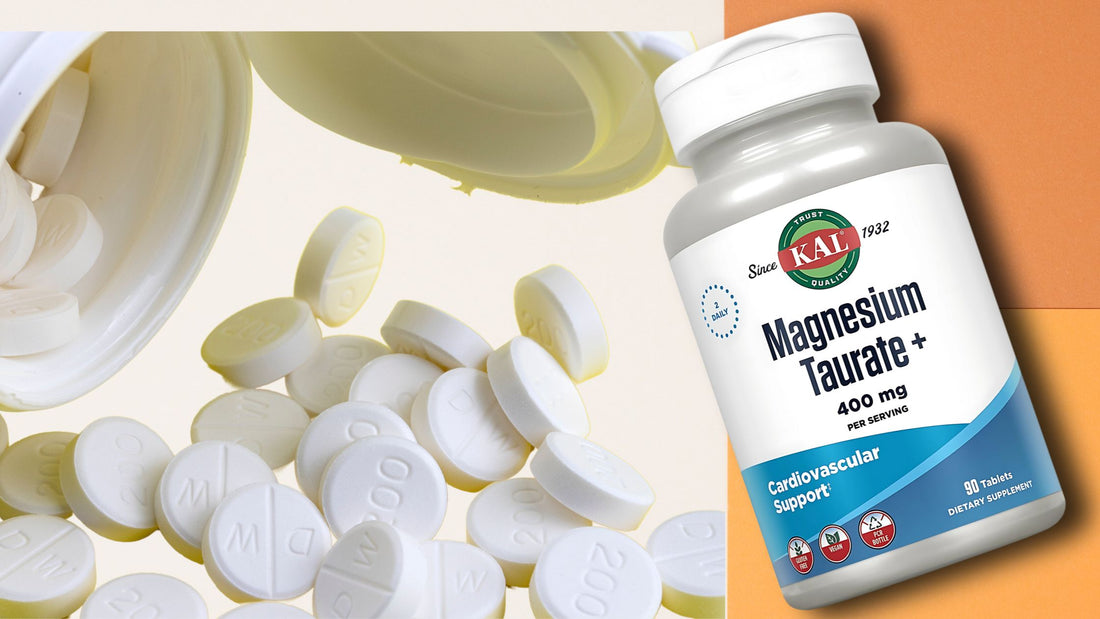 Unlock Optimal Health with KAL® Magnesium Taurate Plus 400mg w Coenzyme B6