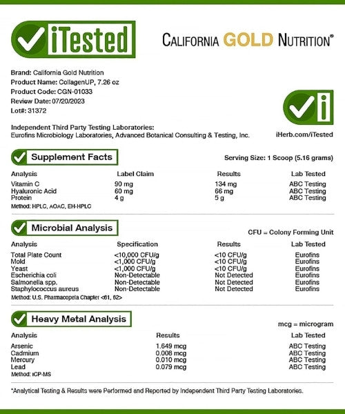 California-Gold-Nutrition-CollagenUP-Marine-Collagen-Hyaluronic-Acid-Unflavored