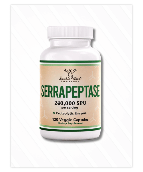 Double-Wood-Supplements-Serrapeptase-240000-SPU-Proteolytic-Enzyme-120-Capsules