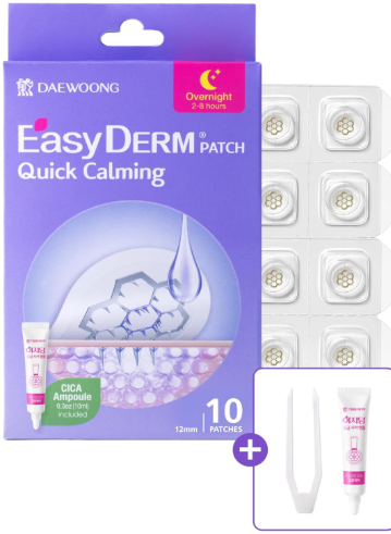 EasyDerm Quick Calming Magnesium Patches 
