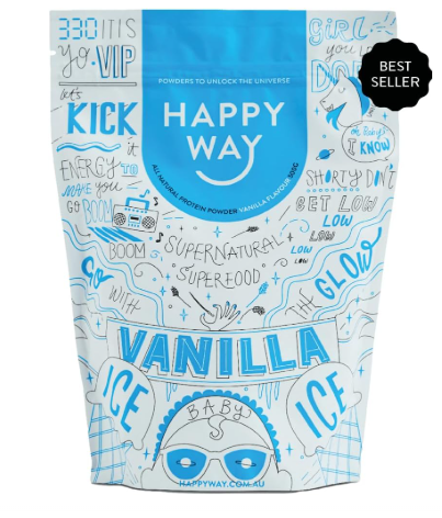 HAPPY WAY Vanilla Whey Protein  500g 