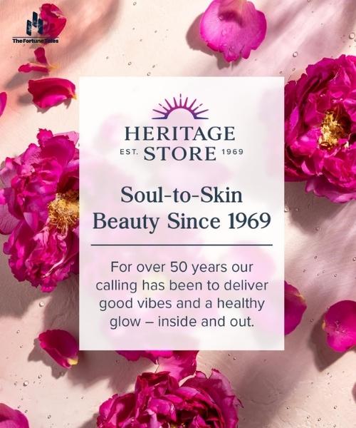 Buy Heritage Store Rosewater & Glycerin 8oz – Hydrating Skin Lotion, Alcohol-Free, Weather Defense | The Fortune Tales