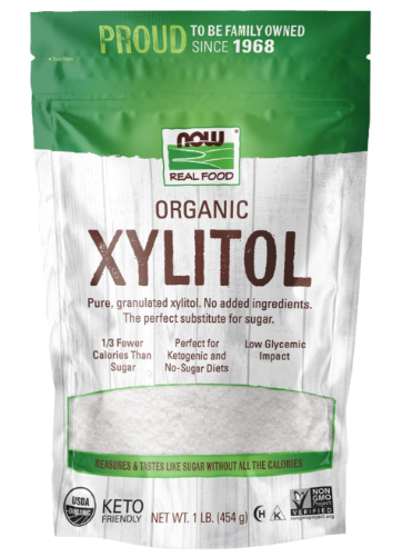 
NOW Foods Organic Xylitol No Added Ingredients
