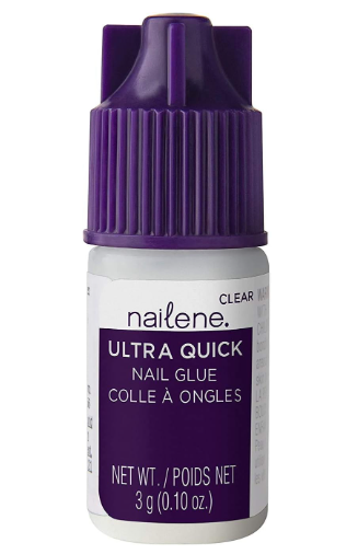 Nailene Ultra-Quick Nail Glue Clear 3g