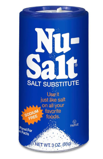 Nu Salt Substitute Salt 3-Ounce Shaker
