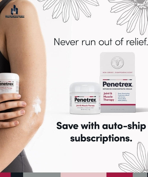 Buy Penetrex Pain Relief Therapy – Fast Relief for Muscle & Joint Pain | The Fortune Tales