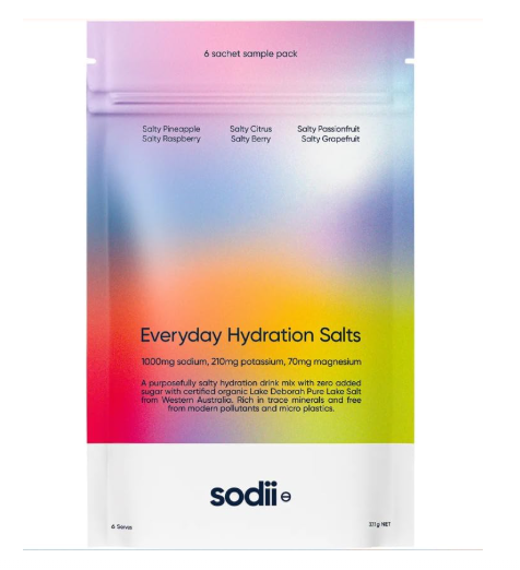  Sodii Everyday Hydration Salts Mixed Flavours 
