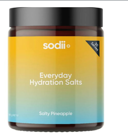Sodii Everyday Hydration Salts, Salty Pineapple, 185g