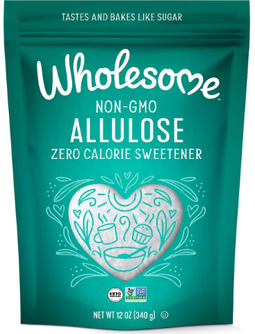 Wholesome Allulose Zero-Calorie Sweetener, Non-GMO, Vegan 12oz