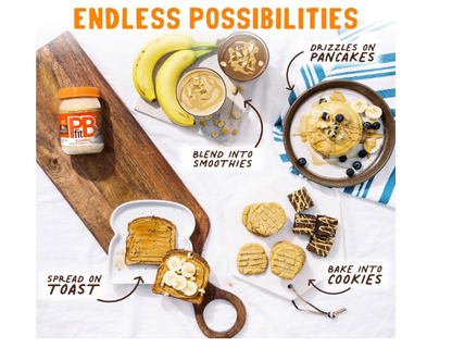 PBfit All-Natural Peanut Butter Powder, 227g (8oz)